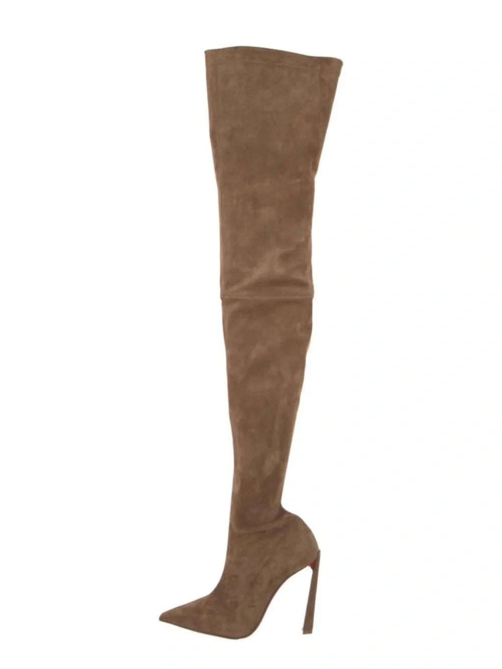 Christian Louboutin CONDORA BOTTA ALTA 100 VEAU VELOURS STRETCH RETAIL 2,995